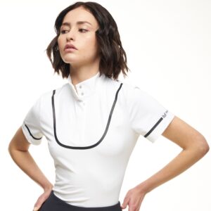Женская тренировочная рубашка New Collection 2025 SHORT (белый)